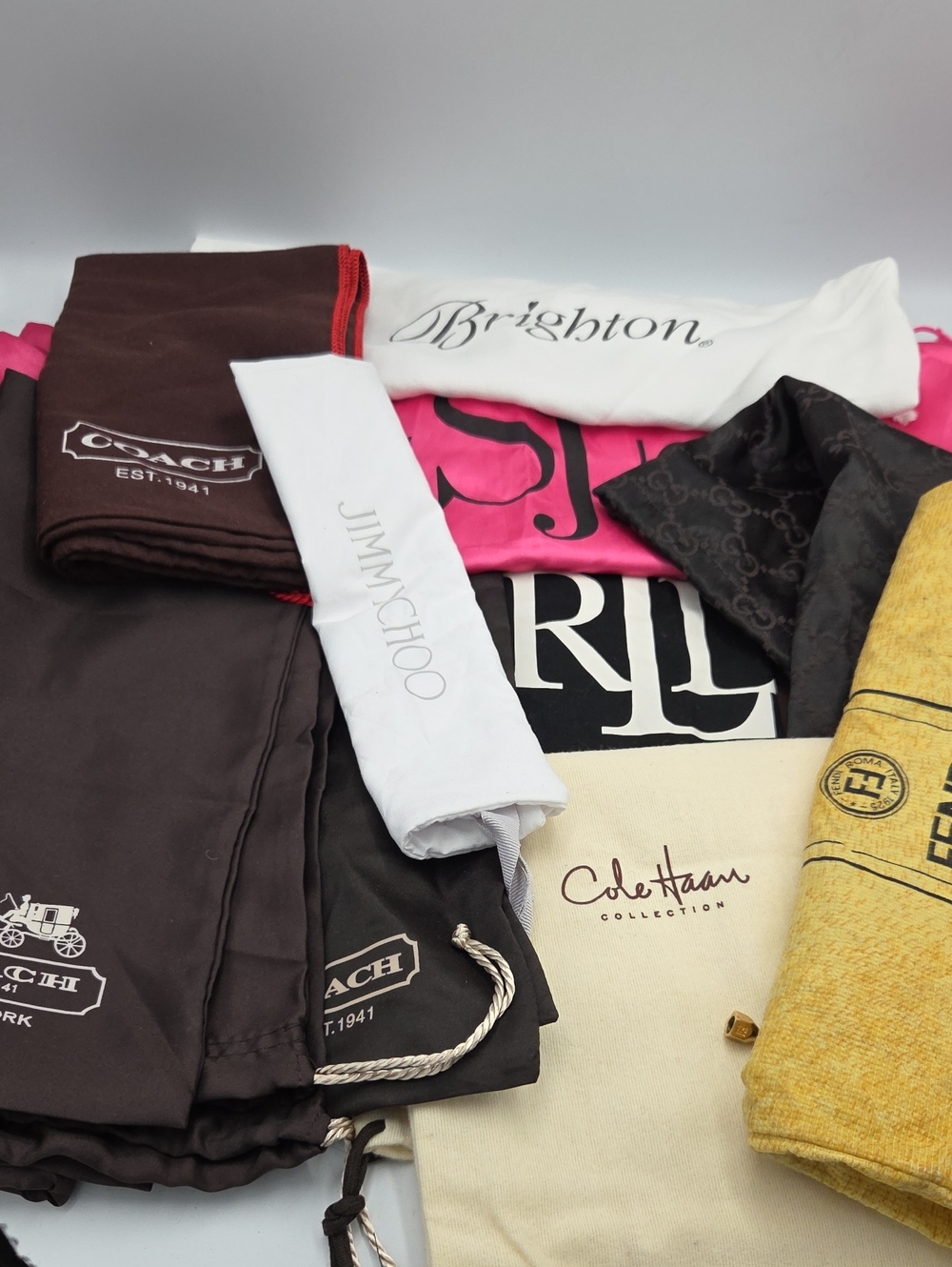 12 Designer Storage/Dust Bags